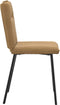 vidaXL - Eetkamerstoelen - 2 - st - fluweel - bruin