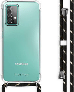 imoshion Hoesje Geschikt voor Samsung Galaxy A52 (4G) / A52s / A52 (5G) Hoesje Met Koord - imoshion Backcover met koord - Transparant
