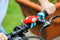 Mini Hornit Fietslicht met Geluidseffecten - Blauw/Rood