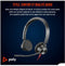 Poly Blackwire C3325 - On Ear Headset - Ruisonderdrukking - Zwart