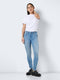 Noisy May NMLUCY NW SKINNY JEANS - Dames Jeans - Skinny - Lichtblauw - Maat 28 X L32