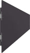 vidaXL - Gazonranden - 50 - st - 10x103 - cm - koudgewalst - staal - zwart