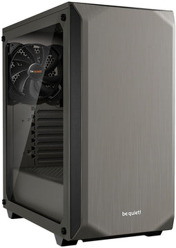be quiet! Pure Base 500 - Tower - Gehard glas - Grijs