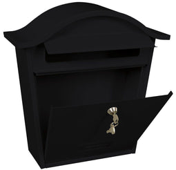 V-part - Wandbrievenbus Tatifan - Galvanized Steel Powder Coated - zwart - Brievenbus