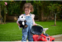 BIG Bobby Car - Mandje - Zwart/Wit