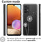iMoshion Hoesje Geschikt voor Samsung Galaxy A33 Hoesje Siliconen - iMoshion Design hoesje - Wit / Dandelion