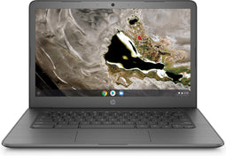 HP Chromebook 14A G5 AMD A4 A4-9120C 35,6 cm (14") HD 4 GB DDR4-SDRAM 32 GB eMMC Wi-Fi 5 (802.11ac) ChromeOS Grijs