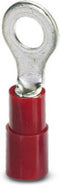 Phoenix Contact 3240016 Ringkabelschoen Dwarsdoorsnede (max.): 1.50 mm² Gat diameter: 3.2 mm Deels geïsoleerd Rood 100 stuk(s)