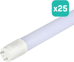 V-TAC VT-1577-N - LED T8 Buis - 20W 2100 Lumen 4000K - Wit (set van 25)