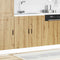 vidaXL - Spoelbakonderkast - Porto - 80x46x81,5 - cm - hout - artisanaal - eiken
