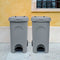 Urban - Container - 60 liter - Pedaalemmer - Wielen - Groen