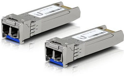 Ubiquiti UF-SM-10G - SFP transceiver - 10000 Mbit/s - Zilver (2 stuks)