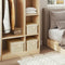 Woltu Opbergdoos - Set van 3 - 48 x 20 x 29 cm - Crème (set van 3)
