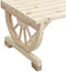 vidaXL - Tuintafel - 90x50x40 - cm - massief - vurenhout