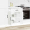 vidaXL - Keuken - onderkast - Kalmar - bewerkt - hout - wit