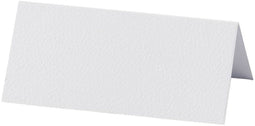 Naamkaarten - Wit - Creatieve Hobby Kaarten - DIY Decoratie Labels - Voor Namen En Teksten - Formaat 9x4cm - Gewicht 220gr - Set Van 20 Stuks