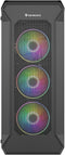 Genesis NPC-1518 - ATX Semi-tower Box - 4x 120mm ARGB ventilatoren - Zwart