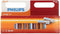 Philips LongLife AA Batterijen R6 - Zinkchloride - 12 stuks
