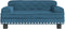 vidaXL - Hondenmand - 70x45x30 - cm - fluweel - blauw