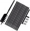 vidaXL - Grondboor - met - handvat - 180 - mm - en - verlengstukken - 5 - m - (staal)