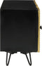 vidaXL - Tv-meubel - 110x30x45 - cm - massief - mangohout
