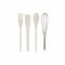 Set Keukengerei DKD Home Decor Rubberwood Keramiek 3 Onderdelen 10 x 10 x 14 cm (5 Stuks)