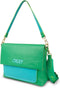 Oilily Sofia - Schoudertas - Dames - Ritssluiting - Verstelbare Schouderband - Groen - One size