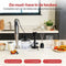 AoraKitchen Staafmixer Set - 6 Delig - 1000W - 15 Snelheden - Turbo - Zilver/zwart