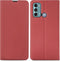 iMoshion Hoesje Geschikt voor Motorola Moto G60 Hoesje Met Pasjeshouder - iMoshion Slim Folio Bookcase - Rood
