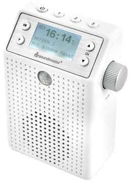 Soundmaster DAB60WE - Portable Radio - DAB+ FM Bluetooth - Spatwaterdicht