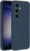 Accezz Samsung Galaxy S24 - Liquid Silicone Backcover - Schokabsorberend - Donkerblauw