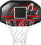 Avento Rebound Zone - Basketbalbord + Ring + Net - Zwart Rood
