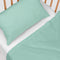 Happy Friday Sheet set 2 pieces Basic 120x180 cm (Cot bed) Mint