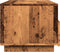 vidaXL - Salontafel - met - LED-verlichting - 90x49x40 - cm - oud - houtkleurig