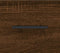 vidaXL - Wandkast - 100x36,5x35 - cm - bewerkt - hout - bruin - eikenkleur