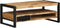 vidaXL - Salontafel - 90x50x36 - cm - massief - ruw - mangohout