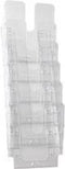 Durable Flexiplus folderhouder - 74,5 x 24,7 x 10 cm - Transparant - 6 staande A4 vakken