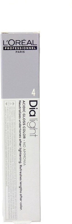 Permanent Dye L'Oreal Professionnel Paris Dia Light Nº 4 Ammonia-free (50 ml)