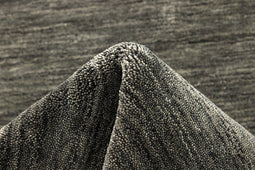 MOMO Rugs Panorama Uni Dark Grey Vloerkleed - 60x90 - Rechthoek - Laagpolig Tapijt - Industrieel - Antraciet, Grijs