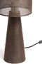 Light & Living Tafellamp Micky - Linnenlook - Bruin