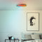 Brilliant Heida - Plafondlamp RGB Ø 49cm - Dimbaar - Zwart