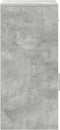 vidaXL - Sideboard - Betongrijs - 38x34,5x75 - cm - Gemaakt - uit - Hout
