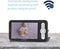 LAKOO® Kitty - Babyfoon met Camera - HD Nachtzicht Draaibaar - Zwart