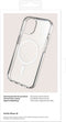 BlackRock iPhone 15 - Mag Clear Case - MagSafe compatible - Transparant