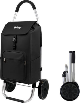Brixy Boodschappentrolley - Opvouwbaar - 48 liter - Aluminium - Waterdicht