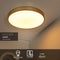 Lucide UNAR - Plafonnière - Ø 49,5 cm - LED 3 StepDim 1x36W 2700K - Mat Goud / Messing