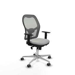 Piqueras y Crespo 1D086G0 - Bureaustoel - Hoogteverstelbaar - Lichtgrijs