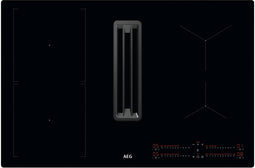 AEG CCE84543CB - Inductiekookplaat met afzuiging - 80 cm - 4 kookzones