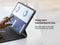 Belkin Pro - Hoes met Toetsenbord QWERTY - Bluetooth Auto-Wake - Grijs