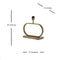 Light & Living JAMIRO - Lampvoet 37x13x29 cm - Antiek brons